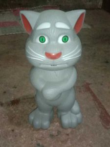 Talking Tom Cat Toy[if touch 1 ear song come)