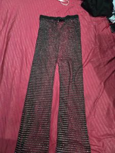 “Black Flared Party Pants ✨ (Worn Once / Statement