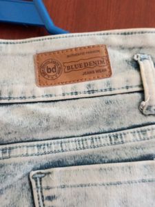 Denim Capri Pants