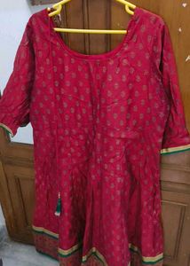 Elegant Red Ethnic Kurta