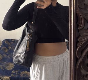 Inovera Black Hobo Bag