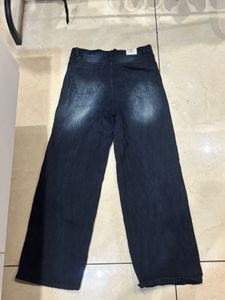 Wide Leg Dark Wash Jeans