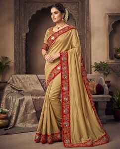 Embellished Silk Saree