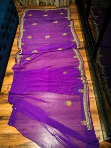 Ready to wear saree fully handwork