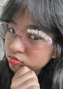 Cute Star Embellished Pink Sunglasses