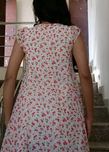 Cute Cherry Print Summer Dress
