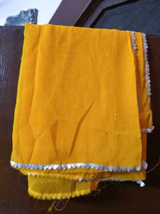 Yellow Embellished Dupatta
