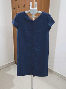 Promod Stylish Blue Sheath Dress