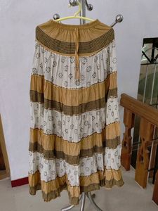 Long Skirt With Beautiful Design All Over