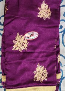 Violet Saree