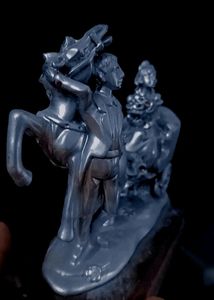 Silver Prince &amp; Princess Show Piece