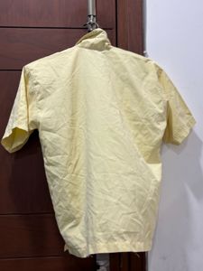 kids Yellow Casual Shirt