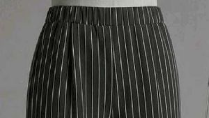 Striped Wide Leg Pant