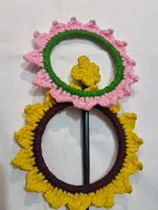 Handmade Crochet Hair Stick🌼🌸