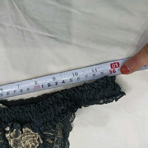 🪔 Sheer Floral Lace Thong
