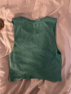 Y2k Zara Green Twist Top