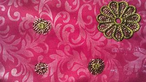 chatpati vintage Embroidered Saree