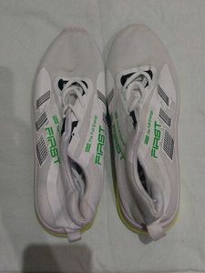 White "FIRST" Sneakers