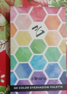 Minara 60 Color Eyeshadow Palette