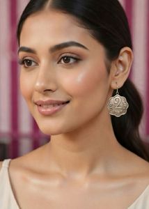 Statement Coin Drop Earrings