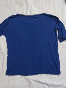 Blue Casual T-Shirt