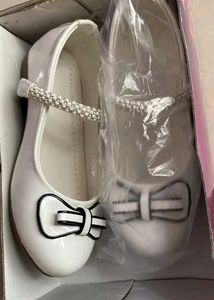 White Rhinestone Heels
