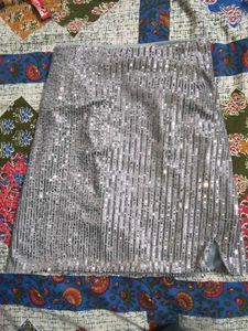 Sparkly Sequin Mini Skirt
