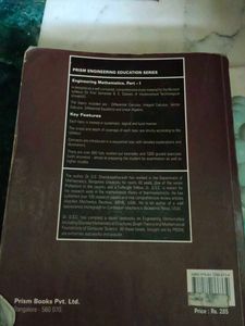 Engineering Mathematics Part - I Textbook