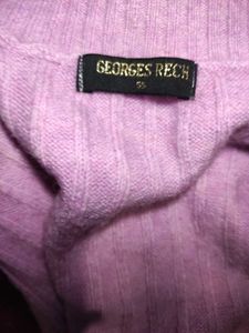 Pastel Lavender Mock Neck Sweater