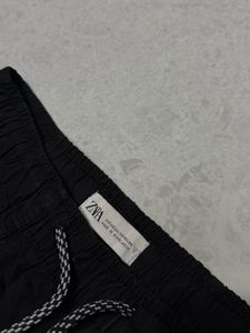 Zara Black Baggy Fit Classy Trouser Pant
