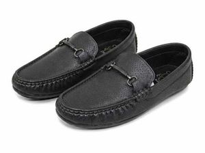 Men's Black Slip-On Loafers | Formal &amp; Casual