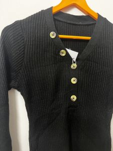 Black Thin Acrylic Top