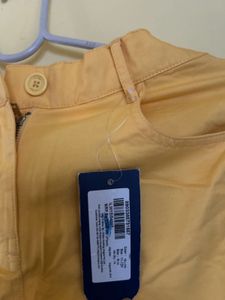 Stylish Yellow Chinos