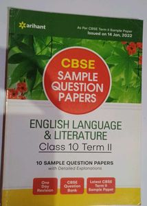 CBSE Class 10 English Sample Papers