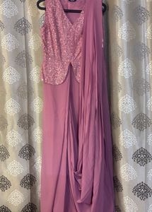 Pre-Draped Saree | Ready to Wear | Excellent Condi
