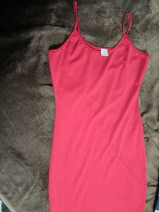 Red Bodycon Maxi Dress