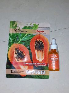 Smart Drops Vitamin C Face Serum With Sheet Mask