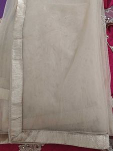 Elegant Pink Embroidered Gown