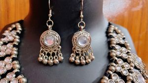 New Stone Work Oxidised Jewellery Set