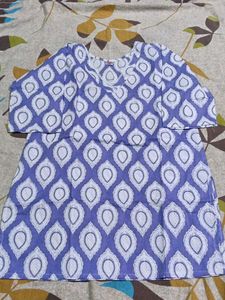 Beautiful Purple Printed Blouse