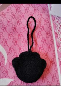 154.Cute Cat Paw Keychain Charm
