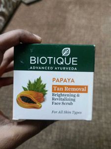 Biotique Papaya Face Scrub &amp; Body Mist