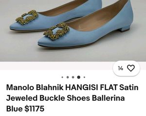 Sparkling Embellished Baby Blue from Chaussure Lap