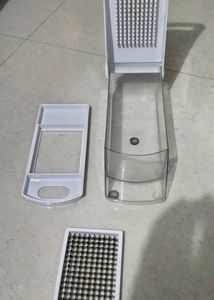 2-in-1 Vegetable Chopper Set for Kitchen