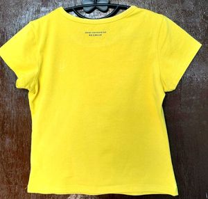 Yellow Graphic T-Shirt