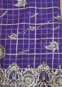 Golden Jari Kota Doria Saree