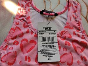 Cute Pink Leopard Print Cropped Top