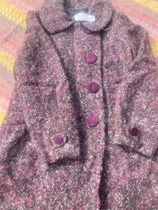 Girls' Tweed Coat
