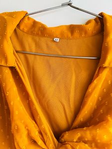 pleated dress