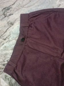 Cargo Trousers Classic Burgundy